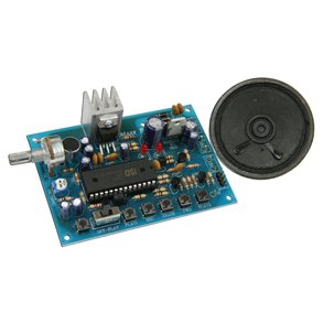 DIGITAL OPTAGE/GENGIVE ENHED TIL KORTE BESKEDER 20-60 SEK. MED 8 WATT FORST.