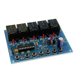 5 KANALS REL SWITCH MULTIFUNKTION