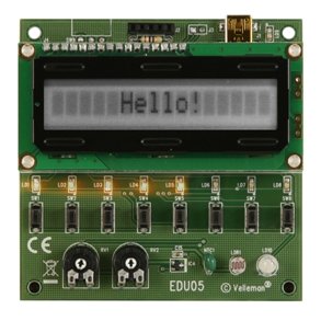USB EKSPERIMENTMODUL m. LCD DISPLAY