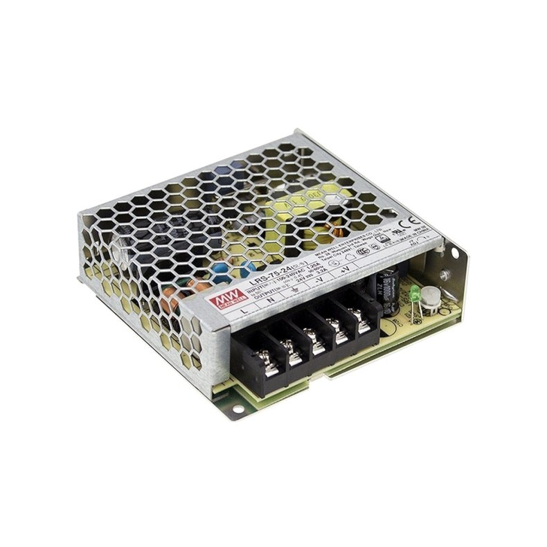 Str�mforsyning 15Vdc 5A