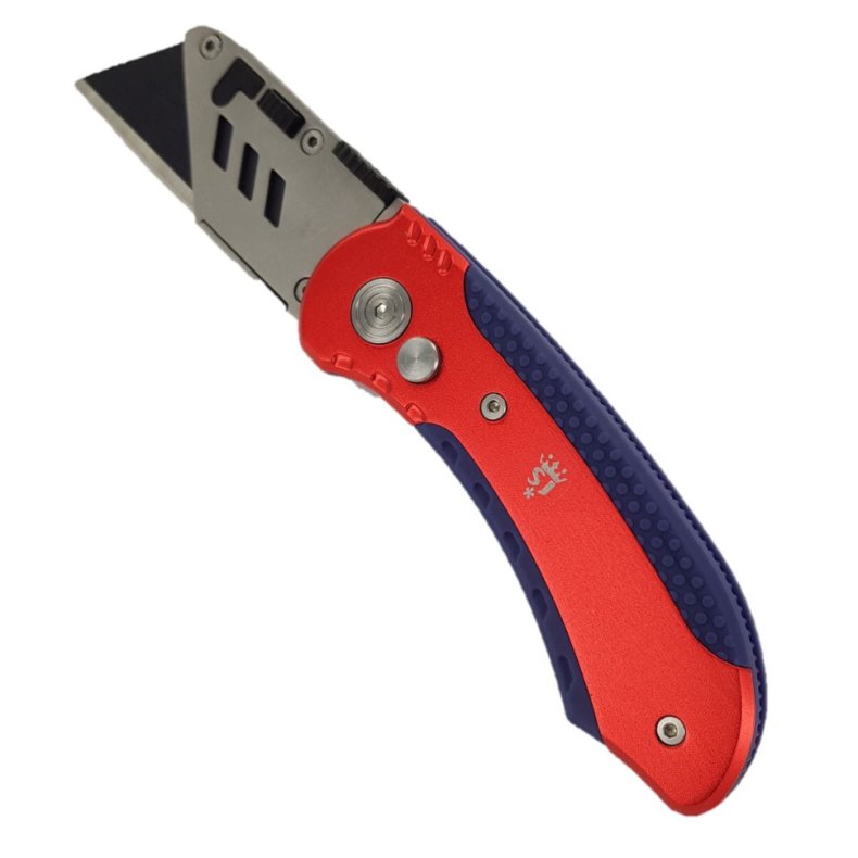 Spear and Jackson SJ1750 foldekniv med 10 blade - metalhus - softgrip