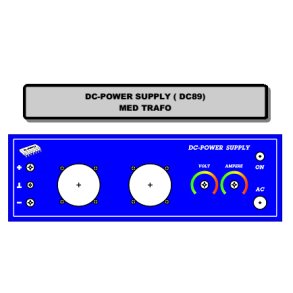 Str�mforsyning med transformator (DC89)