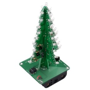 Juletr 3D byggest blinker