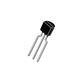 KSC1845FTA Transistor NPN 120V/50mA TO92 Onsemi