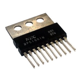 UPC1001N 5W POWER AMP. SIL10