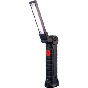 Arbejdslampe med leds genopladelig USB med magnetfod