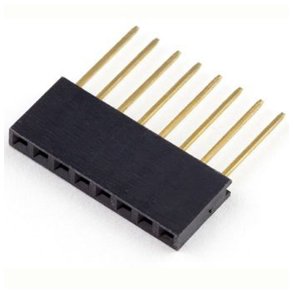 8 POLET PIN HEADER 18.4mm 10mm 2.54mm STAKBAR