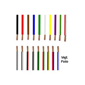 BLD SORT MONTERINGSLEDNING 2.50mm PR. METER H07V-K