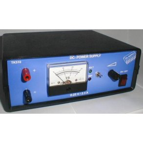 STR�MFORSYNING 0-25V/2.3A (BYGGES�T)