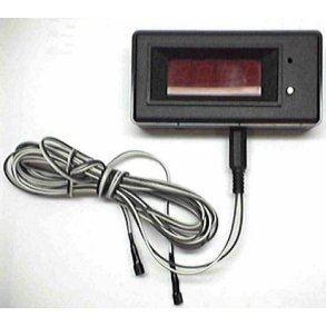 DOBBELT TERMOMETER I KASSE (BYGGES�T)