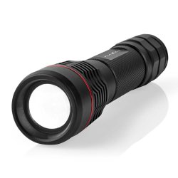 Lommelygte LED genopladelig 10W 1000lm 200m IPX7 USB-C