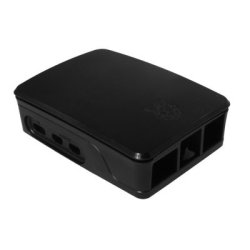 BOKS TIL RASPBERRY Pi 5 m. blser sort/gr