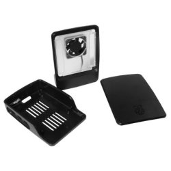 BOKS TIL RASPBERRY Pi 5 m. blser sort/gr