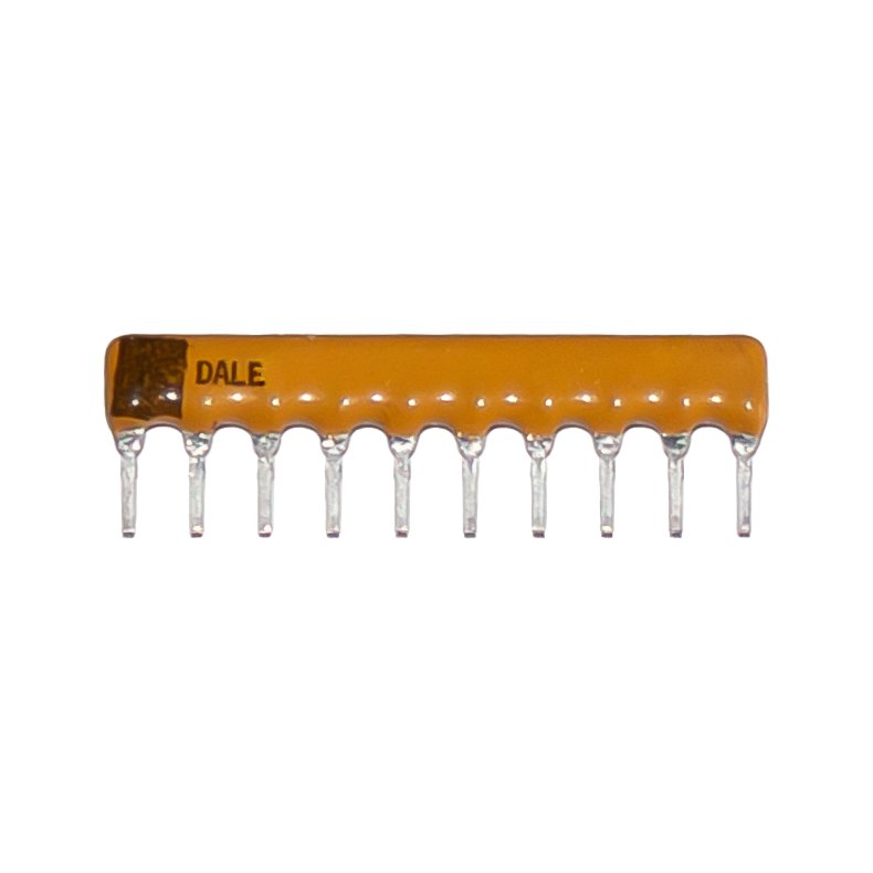 Modstandsnetvrk SIL 10P 5x4K7 Separat