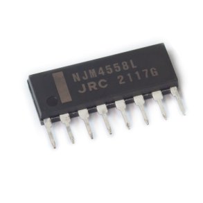 NJM4558L DUAL OP-AMP +-22V 3MHZ SIL8
