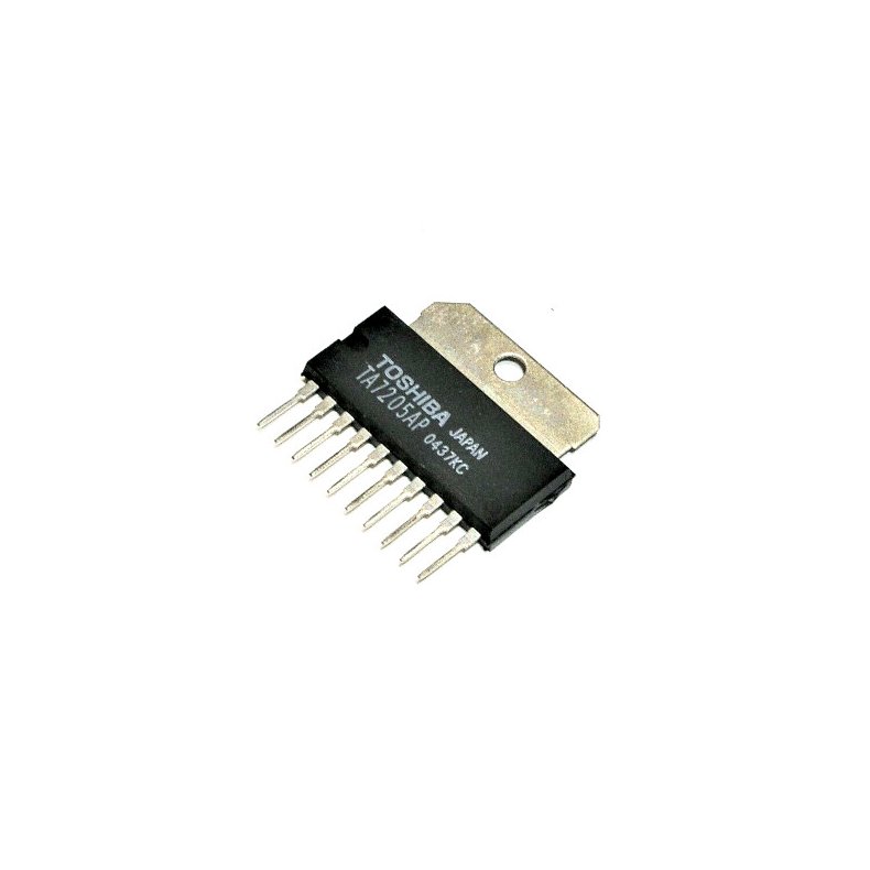 TA7205AP IC NF-E 18V/2A/5.8W(13V/4 OHM) SIL10