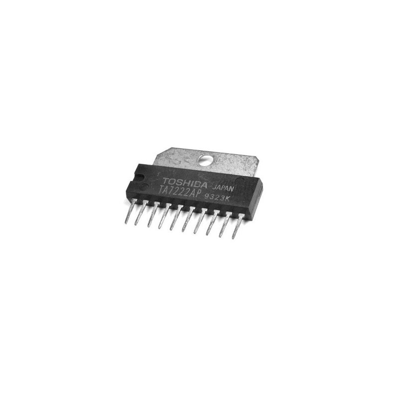 TA7222AP IC AMPLIFIER SIL10