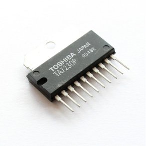 TA7230P POWER AMP. 24V 2x4W SIL10