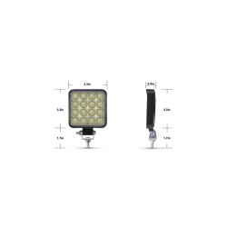 Projektr 12V/48W LED IP67