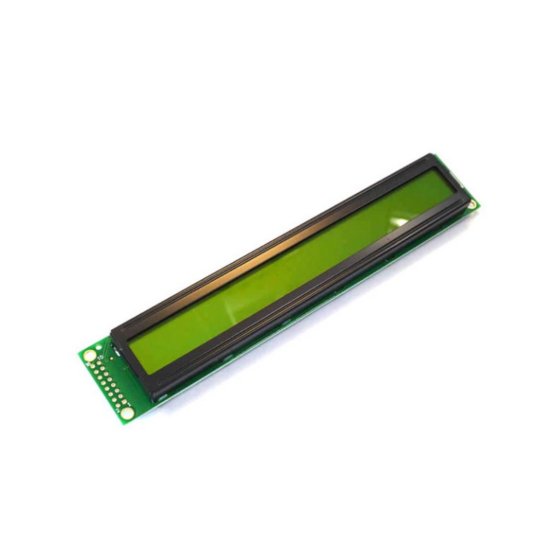 DEM40271SYH-LY 40x2 LCD Display m. Gul baglys