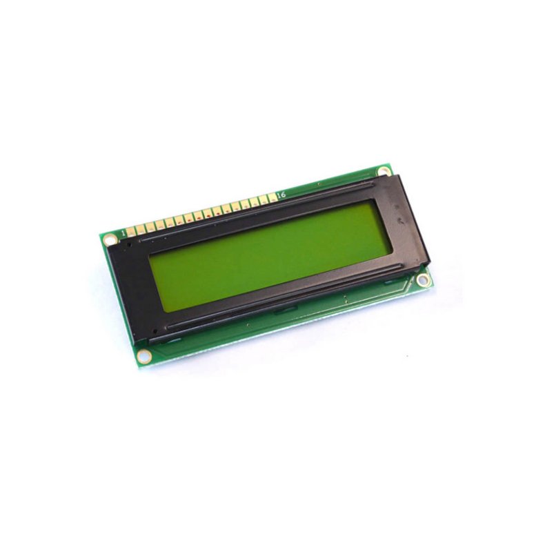 DEM16216 LCD Modul Dot Matrix 16x2 LED gul/grn 30cd/m2