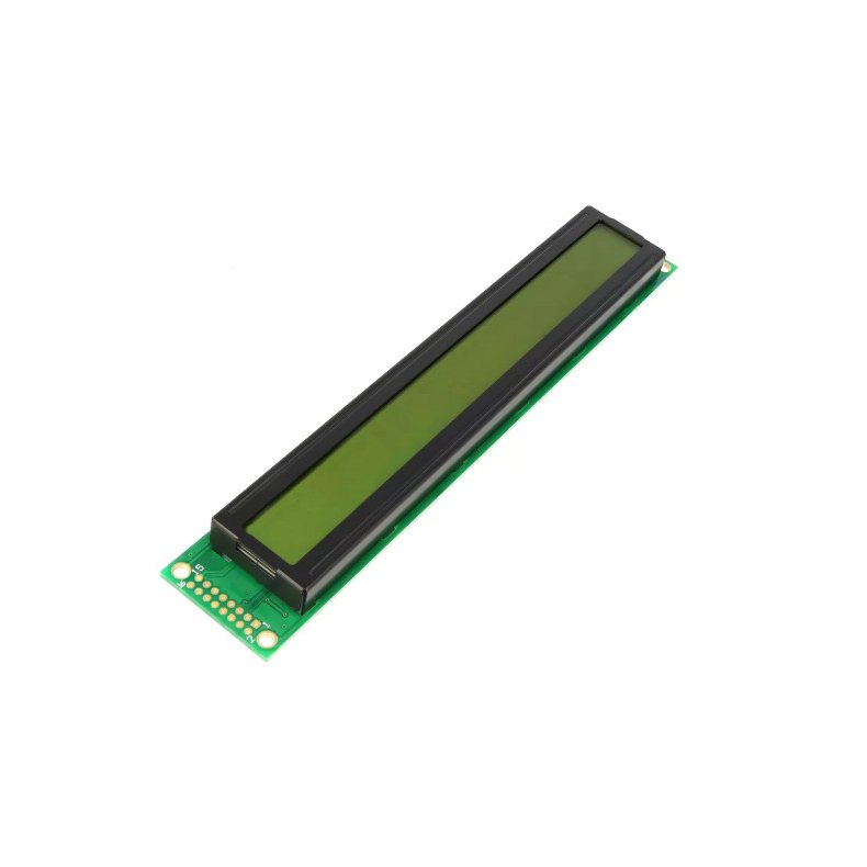 DEM20121 LCD Dot matix 20x1 Gul baglys