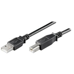 USB kabel A-B 2.0 1m