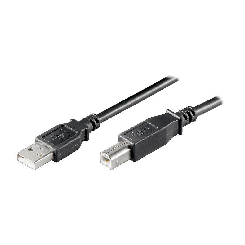 USB kabel A-B 2.0 1m