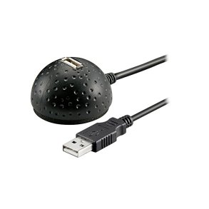 USB 2.0 forl�nger kabel A-A 1.5m med fod