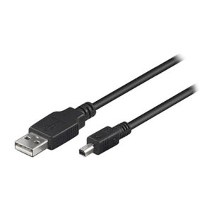 USB-A til USB MINI-B 4pl kabel 2.0 2m