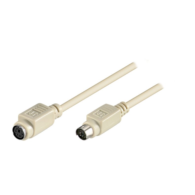PS2 forl�ngerkabel han-hun for keyboard/mus 2m