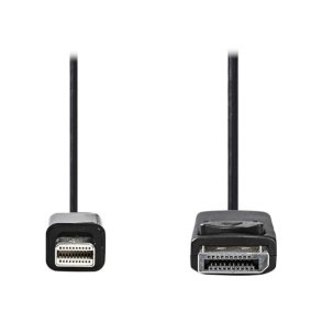 Minidisplayport til displayport kabel 2m