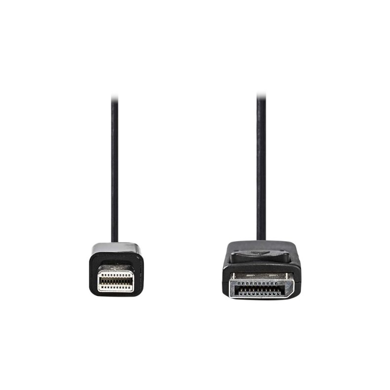 Minidisplayport til displayport kabel 2m