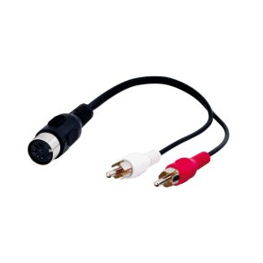 5pl DIN hun til 2x phono han 20cm