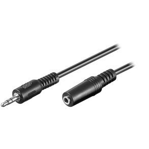 Jack kabel 3.5mm han/hun 3m stereo