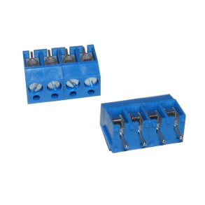 Skrueterminal for print 4pl. 5.08mm bl�