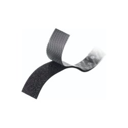 Velcrotape 20mm x 2.5m Sort