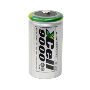NiMh D LR20 1.2V 9000mAh Genopladeligt batteri �34.2 x L61.5mm