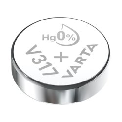 Knapcelle batteri V317/SR62/SR516SW 8mA