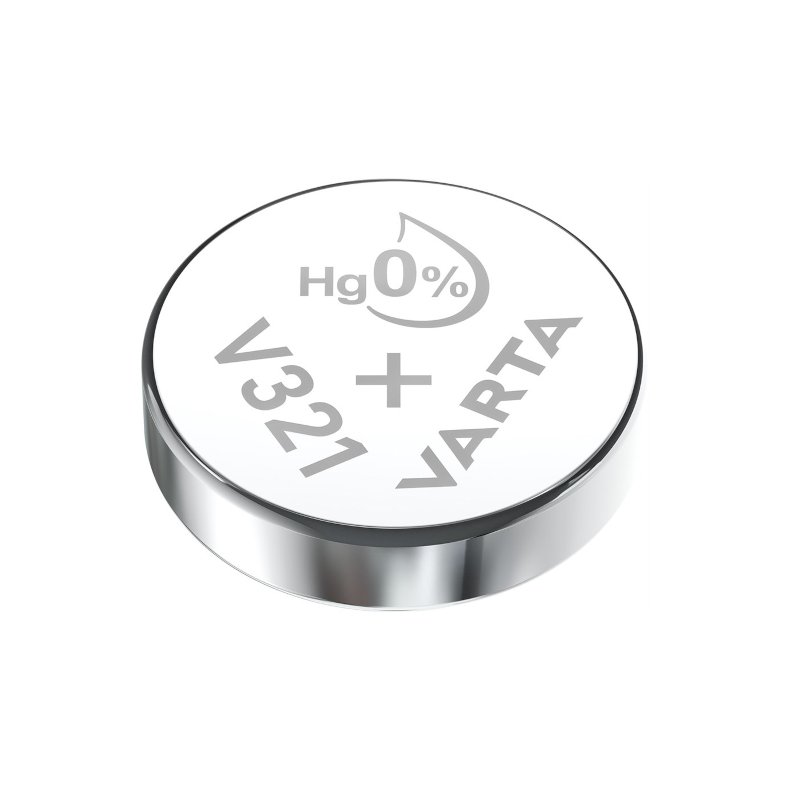 Knapcelle batteri V321/SR65/SR616SW 13mA