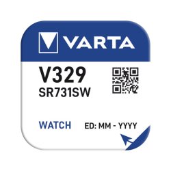 Knapcelle batteri V329/SR731SW 37mA