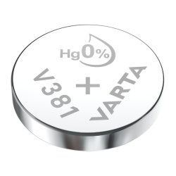 Knapcelle batteri V381/SR55/SR1120SW/SR1121SW 38mA