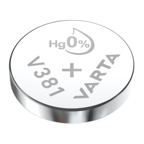 Knapcelle batteri V381/SR55/SR1120SW/SR1121SW 38mA