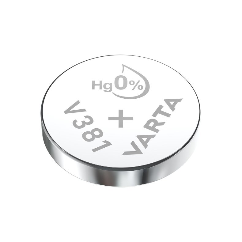 Knapcelle batteri V381/SR55/SR1120SW/SR1121SW 38mA