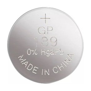 Knapcelle batteri alkaline 1.5V LR54 44mA