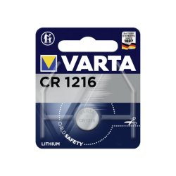Lithium batteri 3V/34mAh CR1216