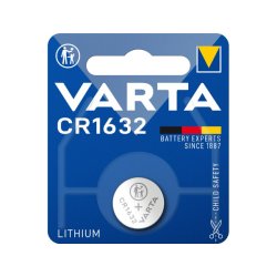 Lithium knapcelle batteri 3V/140mA CR1632