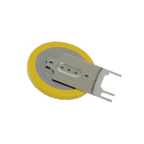 Lithium knapcelle batteri 3VDC CR2032 St�ende m. spyd