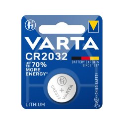 Lithium knapcelle batteri 3V/230mAh CR2032