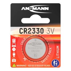 Lithium knapcelle batteri 3V/265mAh CR2330